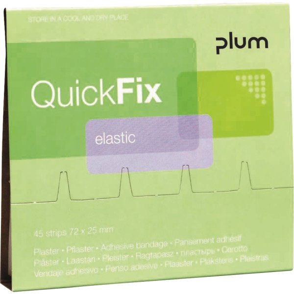 Plum Quick Fix Plaster | Elastic | 45 plastre