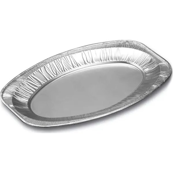 Serveringsfad, Aluminium, 35x24 cm, 3 stk.