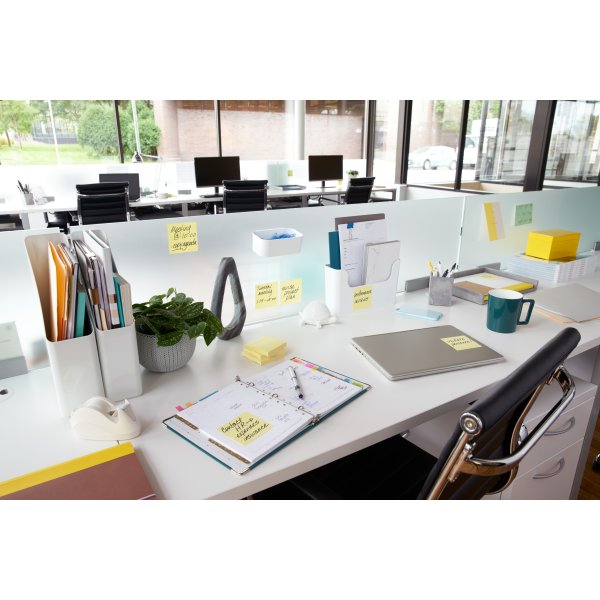 Post-it memo block 76x76 mm, gul