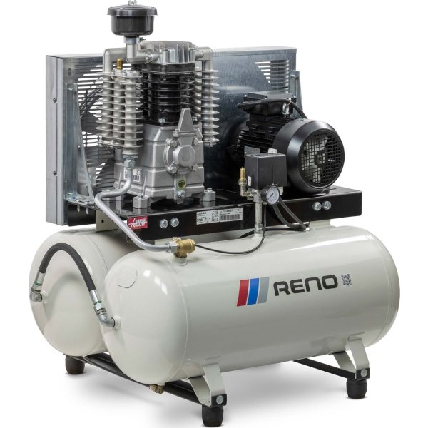 Reno kompressor, 90+90 l beholder