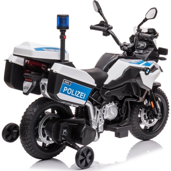 Elbil BMW F850 GS politi motorcykel til børn