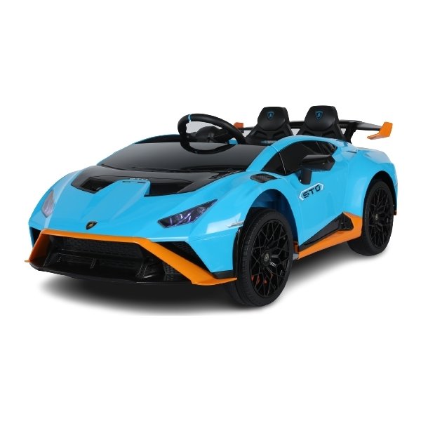 DEMO:Elbil Lamborghini Huracan drifter t/børn, blå