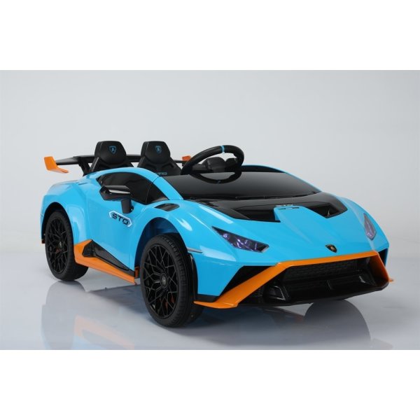 DEMO:Elbil Lamborghini Huracan drifter t/børn, blå
