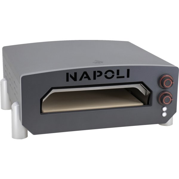 Napoli Elektrisk Pizzaovn 13" 2000W, antracitgrå