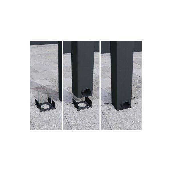 Palram Canopia Stockholm terrasstak | 3,4x8,1 m