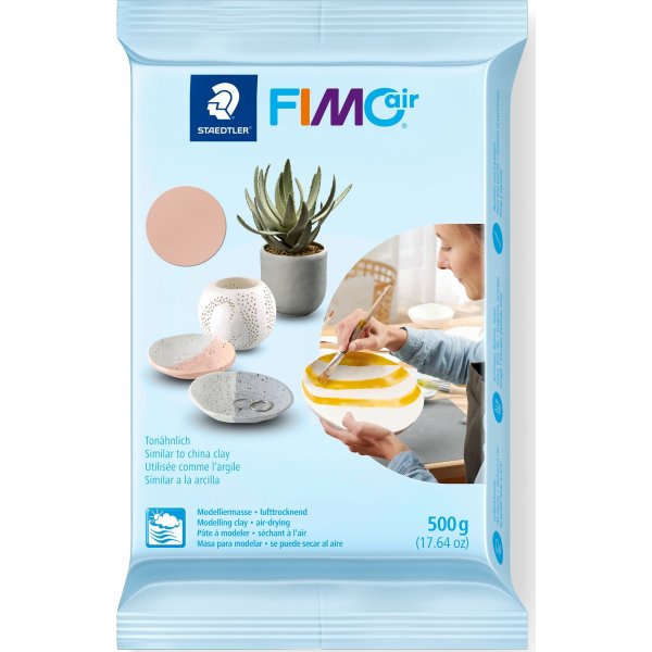Fimo Air Ler, 500g, fersken
