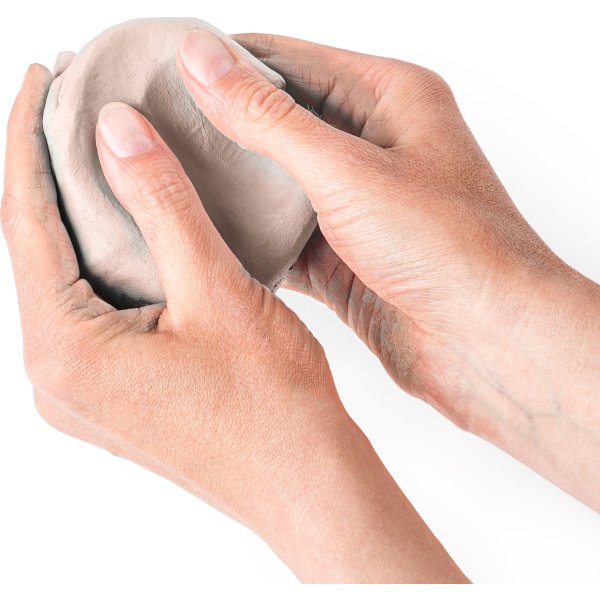 Fimo Air Ler, 500g, grå