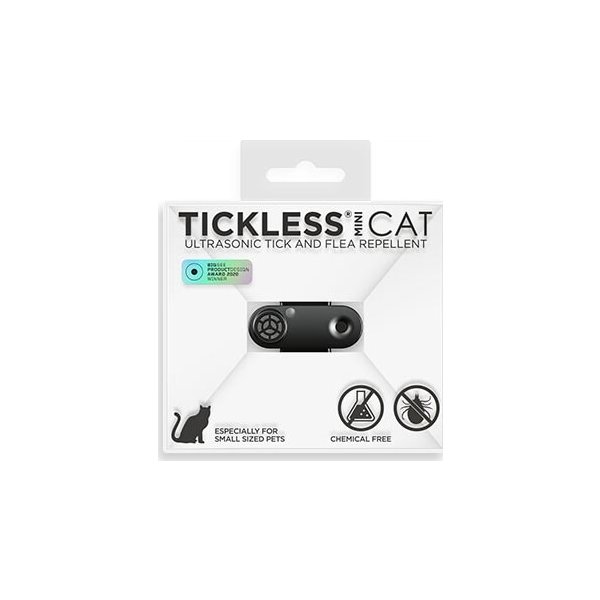 Tickless Mini Kat Flåtbeskyttelse, sort