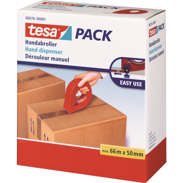 tesa droppformad packtejpshållare | 50 mm