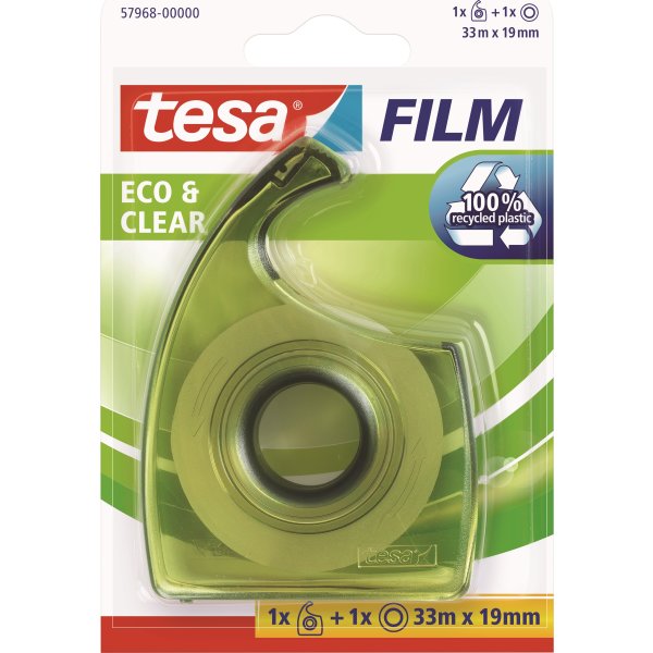 tesa ecoLogo Tape | 19mm x 33m | Inkl. disp.