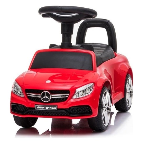 Gåbil Mercedes AMG C63 Coupe til børn, rød