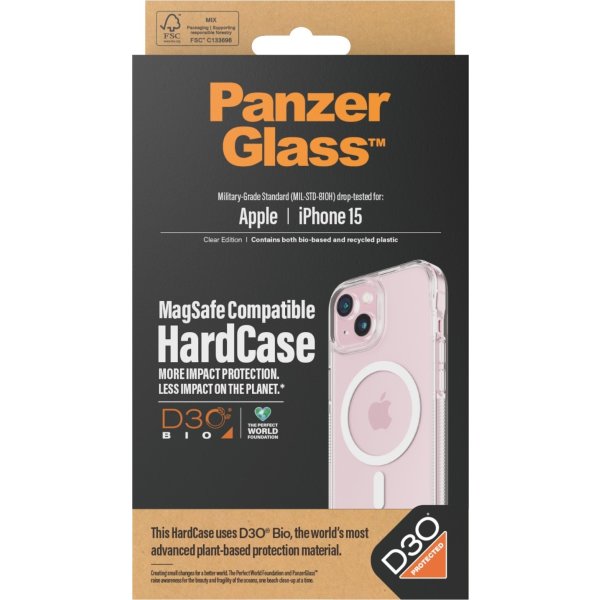 Panzerglass HardCase cover iPhone 15