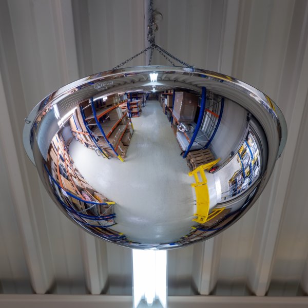 Spejlkuppel, 360 grader, akryl, 50 cm