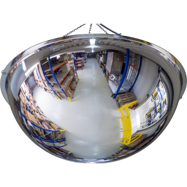 Spejlkuppel 360 grader, akryl, 100 cm