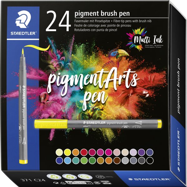 Staedtler PA Brush Pen | 24 farver