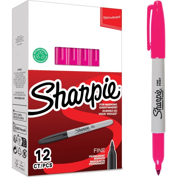 Sharpie Permanent Marker | F | Magenta
