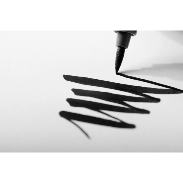 Staedtler PA Brush Pen | Grå/sort | 6 farver