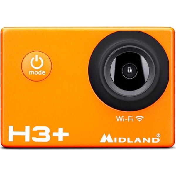 Midland H3+ 16MP action kamera, gul