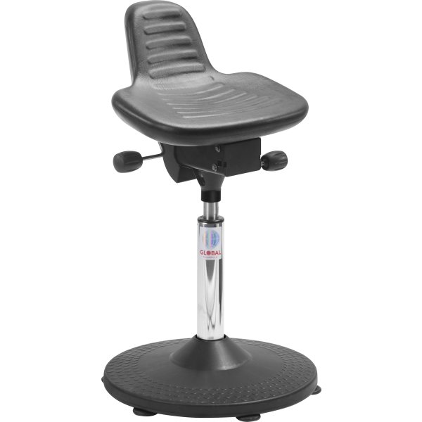 Alfa Ståstøttestol, Sort, 54-73 cm, Trompet