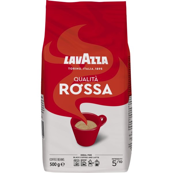 Lavazza Rossa, Espresso helbønne, 500 g