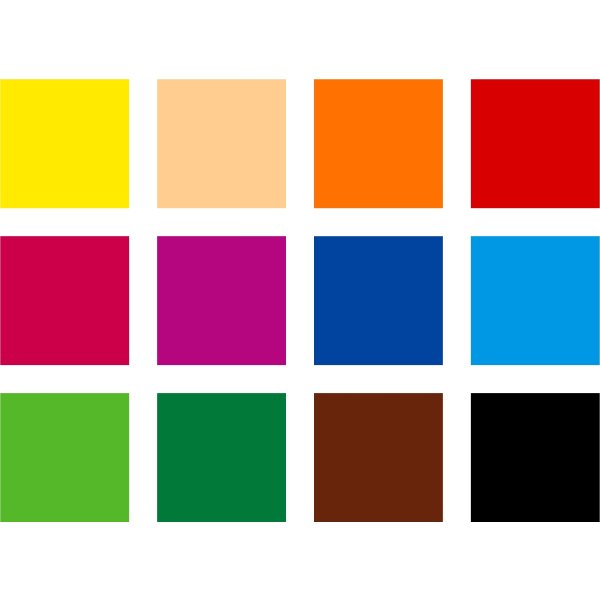 Staedtler DJ Akvarel Farveblyanter, 12 farver