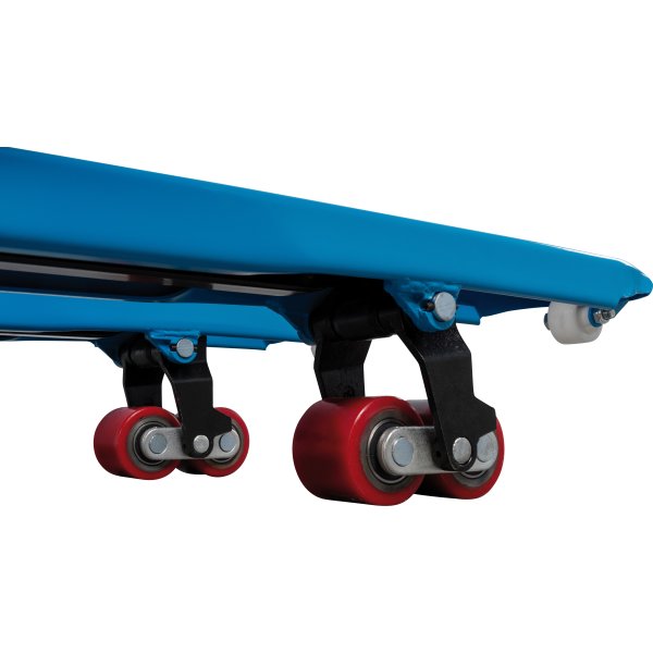 Palleløfter 2.5 TAC, boggie, PU, quicklift