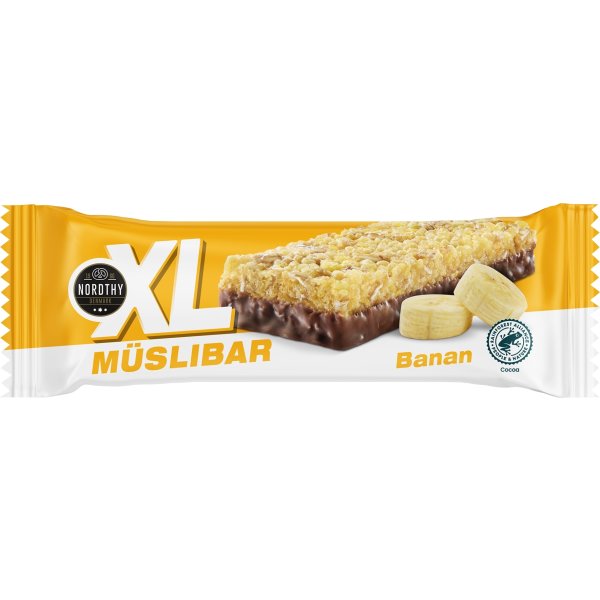 Nordthy XL Müsli Bar Banan 50 g