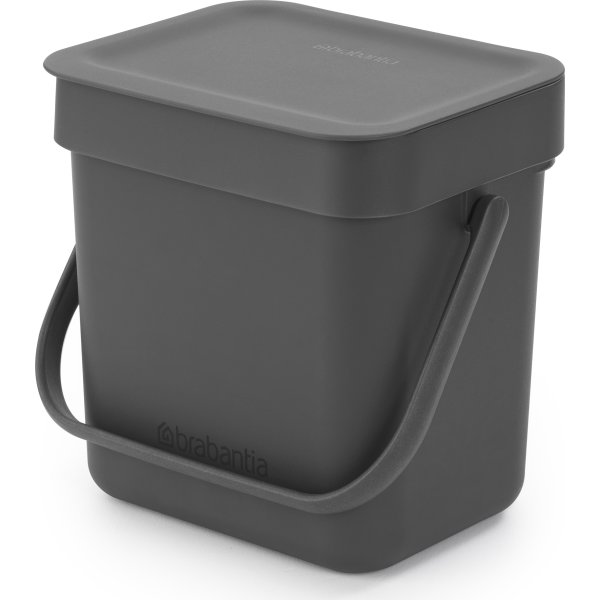 Brabantia Sort&Go, Sortering, 3 L, grå