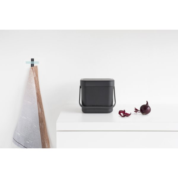 Brabantia Sort&Go, Sortering, 3 L, grå