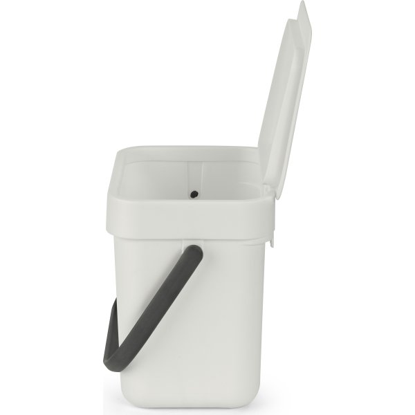 Brabantia Sort&Go, Sortering, 3 L, lysegrå