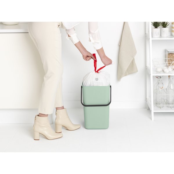 Brabantia Sort&Go avfallshink | 25 liter | Grön