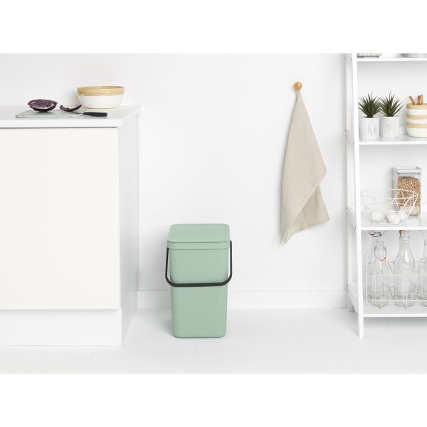 Brabantia Sort&Go avfallshink | 25 liter | Grön