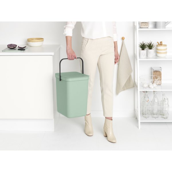 Brabantia Sort&Go avfallshink | 25 liter | Grön