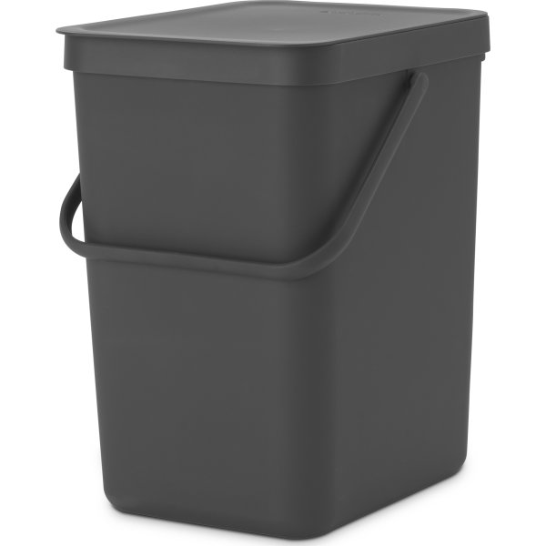 Brabantia Sort&Go avfallshink | 25 liter | Grå