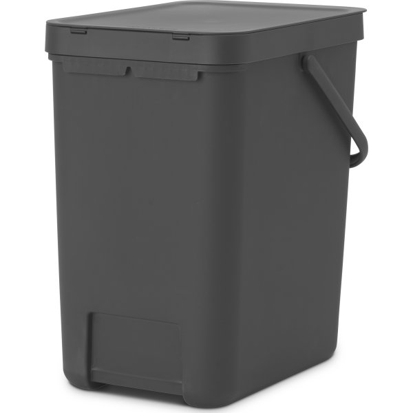 Brabantia Sort&Go avfallshink | 25 liter | Grå