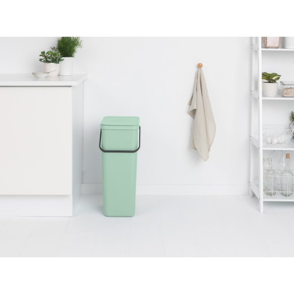 Brabantia Sort&Go avfallshink | 40 liter | Grön