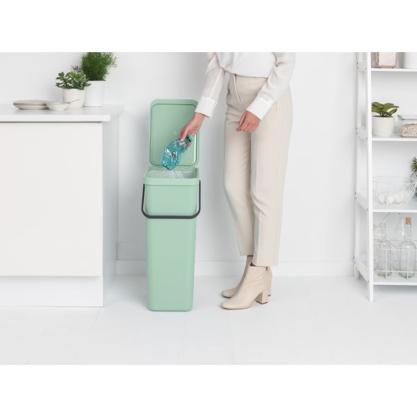 Brabantia Sort&Go avfallshink | 40 liter | Grön