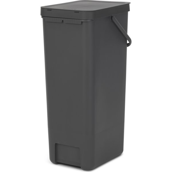Brabantia Sort&Go avfallshink | 40 liter | Grå