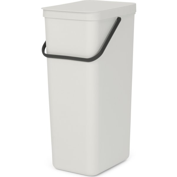 Brabantia Sort&Go, Sortering, 40 L, lysegrå
