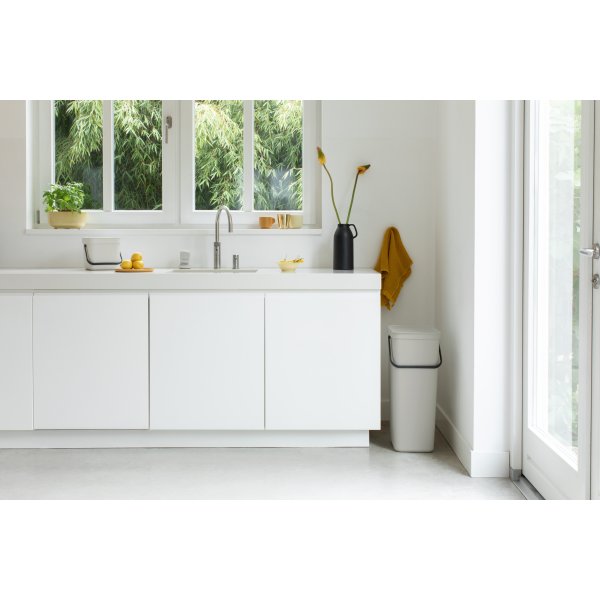 Brabantia Sort&Go, Sortering, 40 L, lysegrå