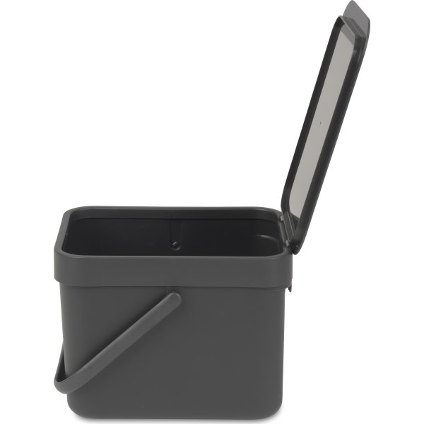 Brabantia Sort&Go, Sortering, 6 L, grå