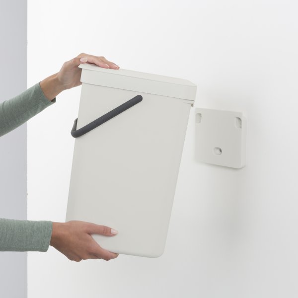 Brabantia Sort&Go, Sortering, 16 L, lysegrå