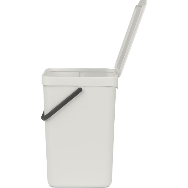 Brabantia Sort&Go, Sortering, 16 L, lysegrå