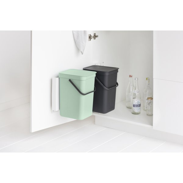 Brabantia Sort&Go, Built-in, 2x12 L, grå/grøn