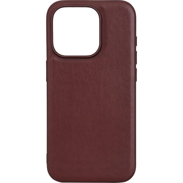 Buffalo PU læder cover iPhone 15 Pro, brun