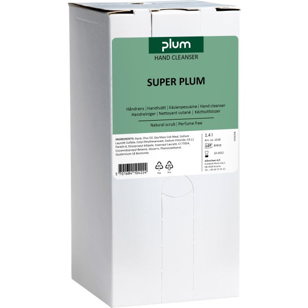 MultiPlum Super Plum Håndrens, u/parfume, 1,4L