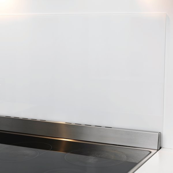 NAGA magnetisk stænkplade, 60x65 cm, hvid
