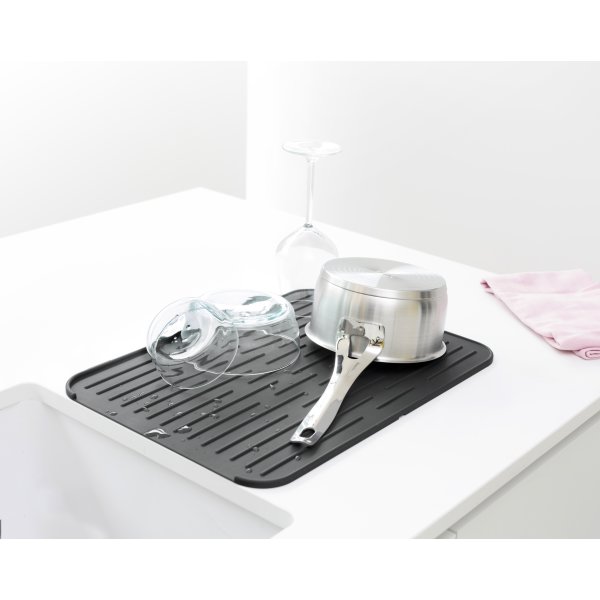 Brabantia Opvaskemåtte, Silikone, Mørkegrå