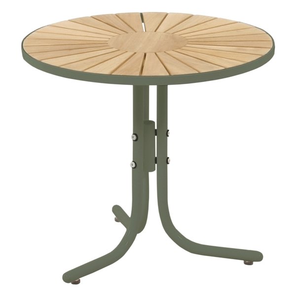 Marguerit loungebord ø50 cm, Olivengrøn