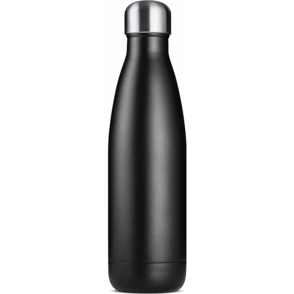 Vandflaske Matte black, 0,5 L